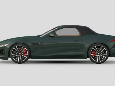 Jaguar F-Type R-Dynamic Convertible 3D model