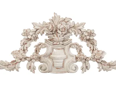 Classic carved 177 3D model