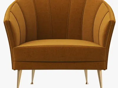 Brabbu Maya Armchair 3D model