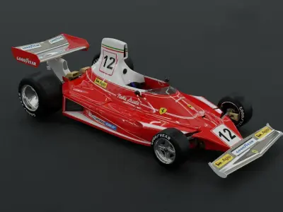 Ferrari 312 T 3D model