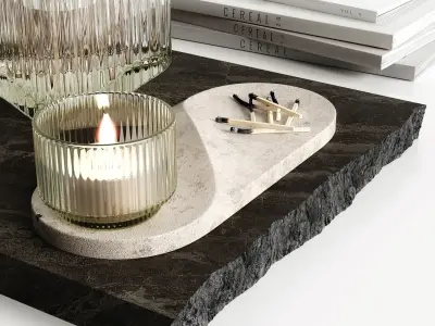 broken stone 3D model