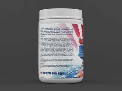 Protein Powder 3D model