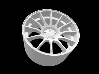 Protrack One scalable and printable rims 3D print model