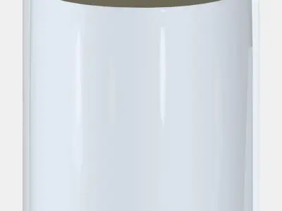 IKEA 365 tin with lid Low-poly 3D model