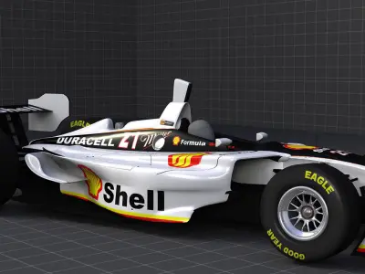 2006 Champ Shell Miller Team 3D model
