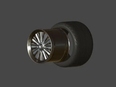 WHEELS CUSTOM MODEL CAR RIMS Free 3D print model