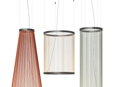 Vibia hanging lights Array 3D model