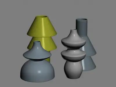 vase 07 3D model buy
