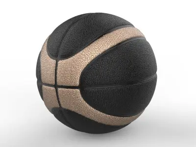 Molten Basketball - 3D print model 3D print model