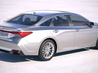 Toyota Avalon Hybrid 2019 3D model