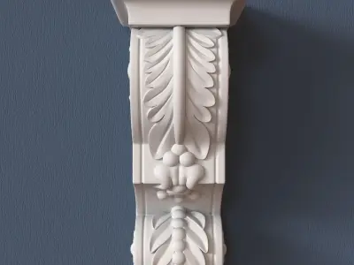 Decorative Corbel 3D model 12