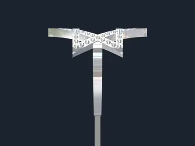 Ring Star of David 3D print model