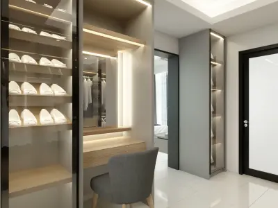 Design Master Bedroom Low-poly 3D model