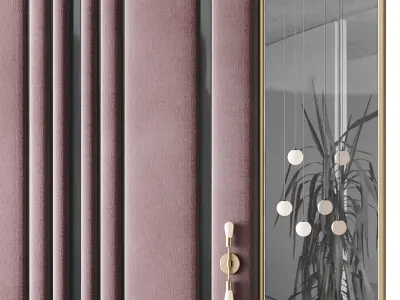 Decorative Wall panel  43 3D model