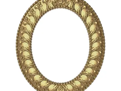 Carved Picture Frame 3D model 79