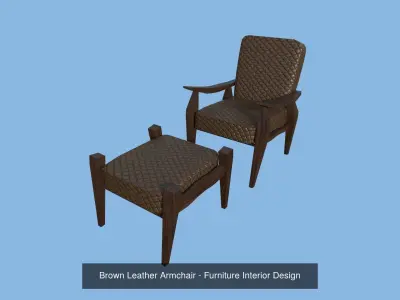 Armchair Collection Asset - Furniture Interior Design 3D Model Pack
