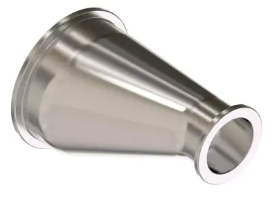 Steel Eccentric Reducer 3D print model