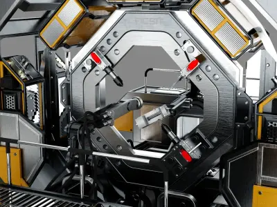 Satisfactory Assembler 3D model