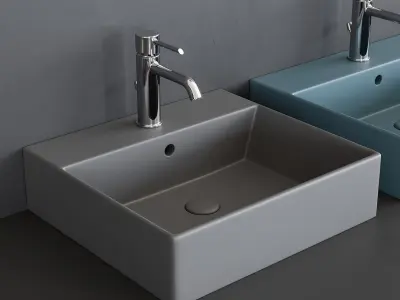 Ceramica Cielo Smile Washbasins Low-poly 3D model