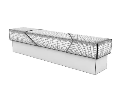 Nuage Bench 3D model