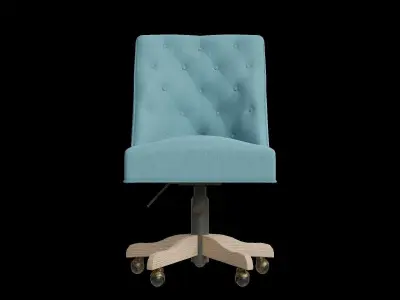 Fatima Desk Chair 3D model