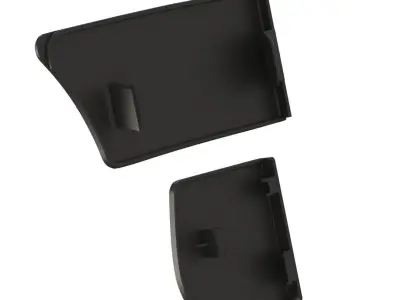 Toyota Starlet Glanza EP91 Front bumper cover clips 3D print model