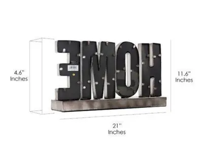Gray Nenad Home Table Top Letter Blocks 3D model