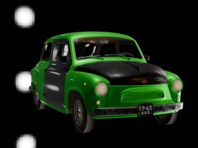 classic car 3D model