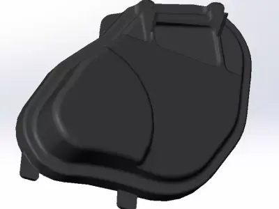 Headlight cover Right Seat Ibiza 3D print model 3D print model