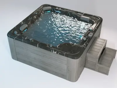Jacuzzi Hot Tub 3D model