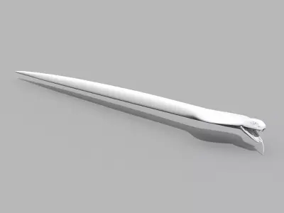 king Cobra Shape 3D model