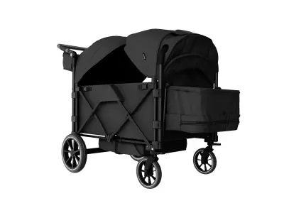 Kids Trolley Low-poly 3D model