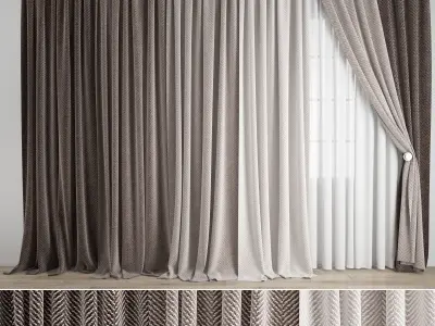 curtain 476 3D model