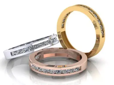 3d printable Minimalist Modern Ring 3D print model