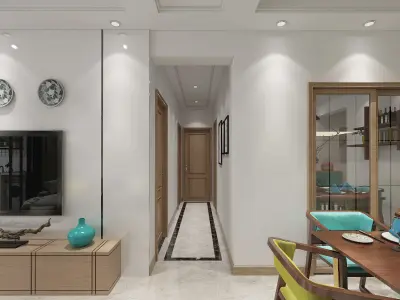 living room  Interior 3D model