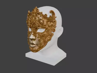 GALA MASK 3D print model