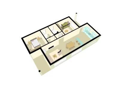 Apartment Design 3D model