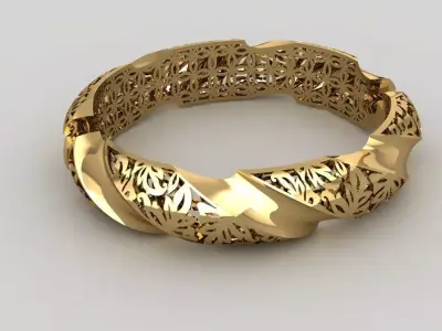 bracelet Fusion 3D print model