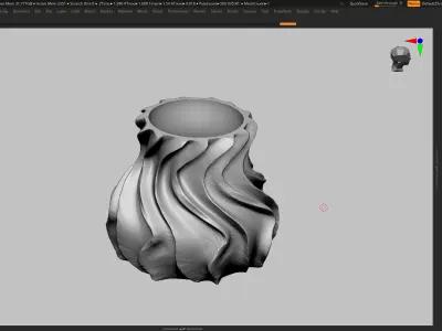 vase 3d print 521  3D print model