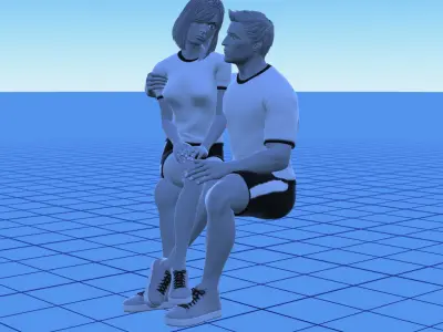 Couple I 3D model