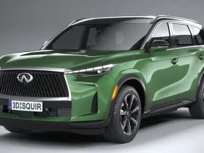 Infiniti QX60 2026 3D model