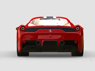 Ferrari 458 Speciale 3D model