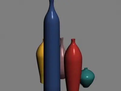 vase 01 3D model buy