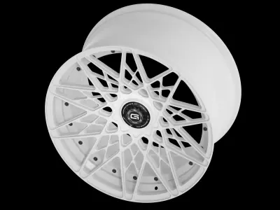 GOVAD FORGED WHEEL G54 ZAMOS 2-Piece Centerlock Car Rim 3D model