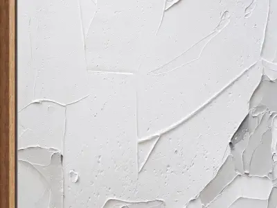 Plaster Two Frame 13 Low-poly 3D model