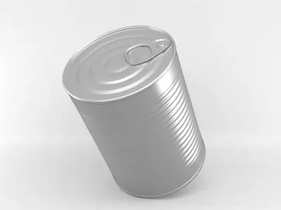 Food Cans 3D model