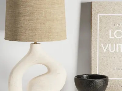 Decorative set 04 3D model