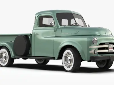 Dodge B Series 1953 3D model