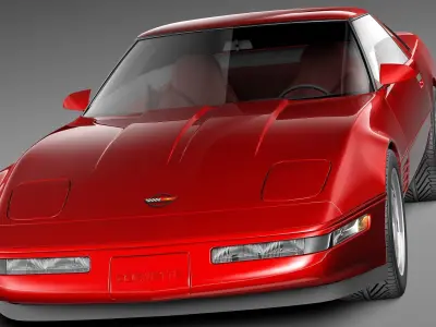 Chevrolet Corvette C4 ZR1 3D model