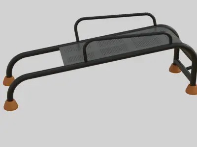 Playground Sport Equipment - 09 Low-poly 3D model